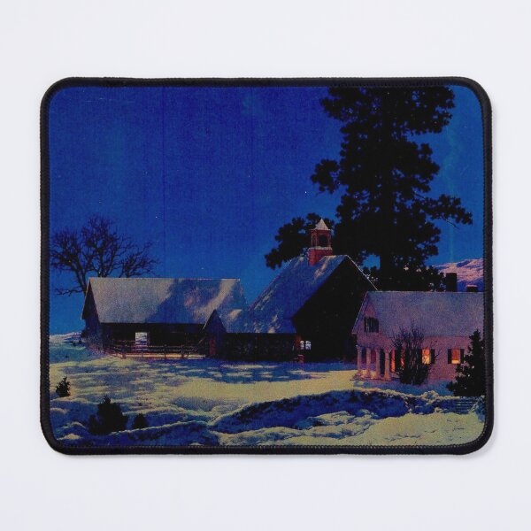 Item preview, Maxfield Parrish - Moonlit Night, Winter designed and sold by thompart.