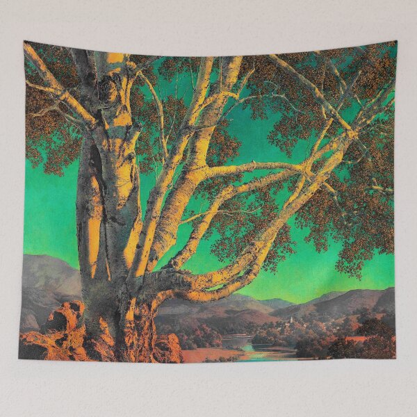 Item preview, Maxfield Parrish - Old White Birch designed and sold by thompart.