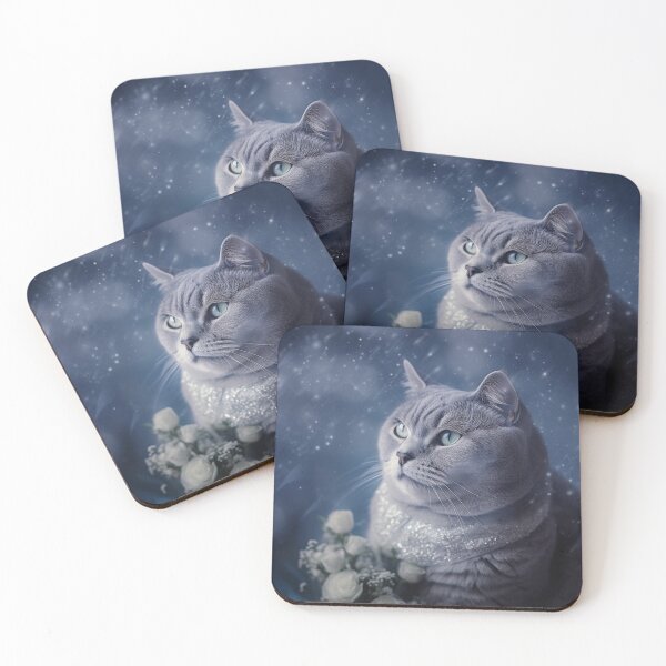 Item preview, Bridal British Shorthair designed and sold by Nocturne  Paws.