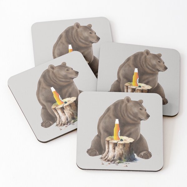 Item preview, Bear With Beer designed and sold by AMERICANCHEEZ.