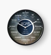 Reloj 'Luqman Clock' de Gems from the Qur'an - Consejos por hora
