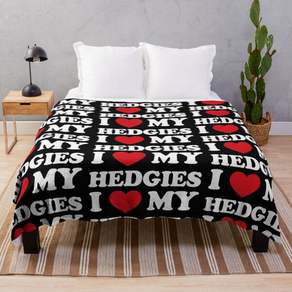 Item preview, I love my Hedgies - simple white design designed and sold by EmeraldeaArt.
