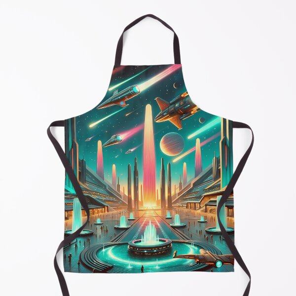 Item preview, Galactic Dawn: Retro-Futurism Reimagined designed and sold by Vitalka-uk.