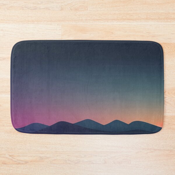 Item preview, Minimalist landscape image with hills designed and sold by randrdesign.