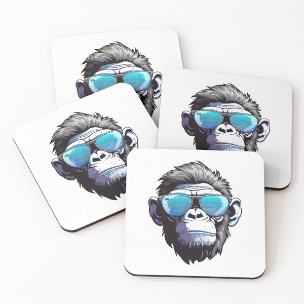 Item preview, Gorilla with sunglasses designed and sold by LionessLove.