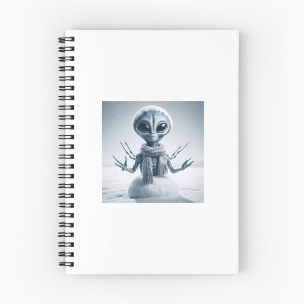 Item preview, Grey Alien Snowman designed and sold by BEECECOM.