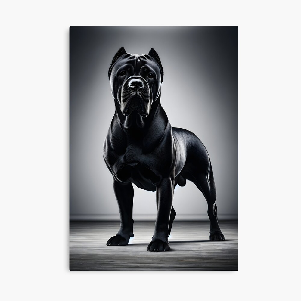 Majestic Cane Corso | Powerful Canine Portrait Poster
