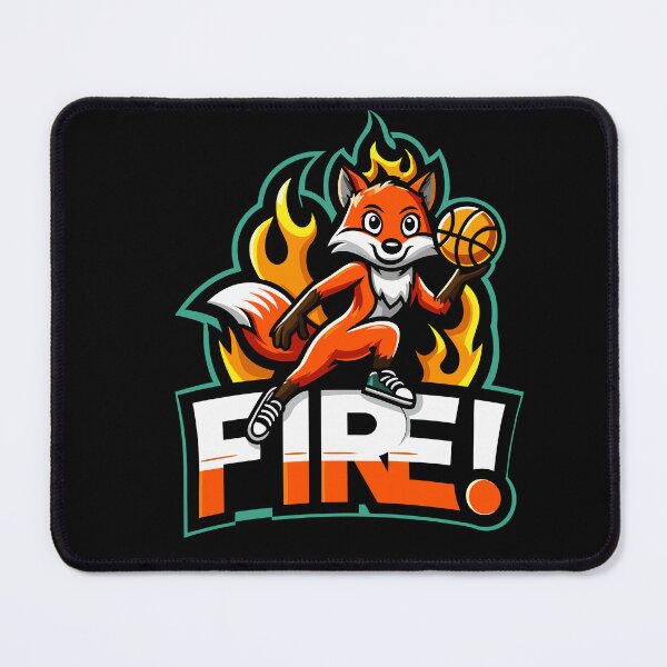 Item preview, Fox Basketball Player designed and sold by FRUU-design.