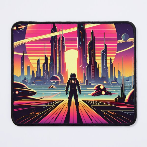 Item preview, Galactic Dawn: Retro-Futurism Reimagined designed and sold by Vitalka-uk.