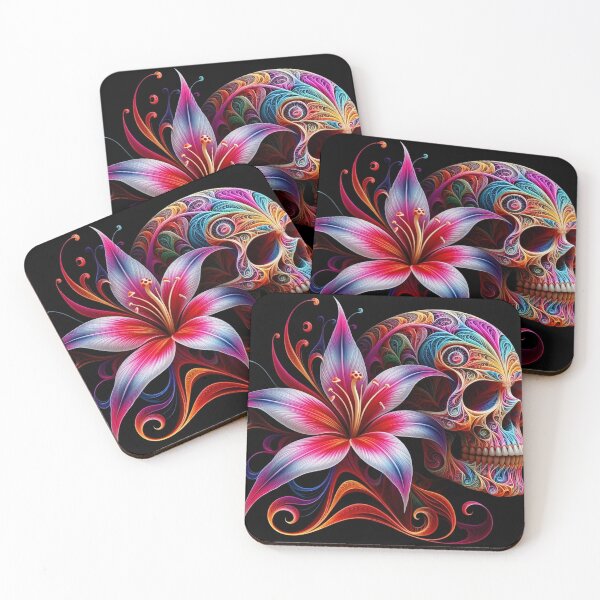 Item preview, Lily skull 7 designed and sold by CandyMS.
