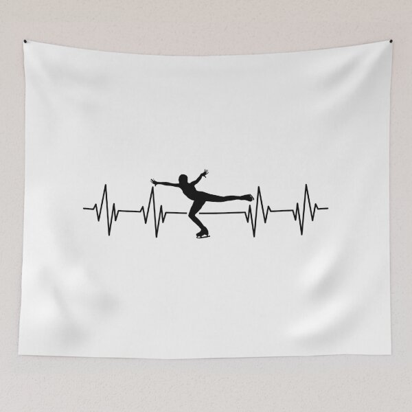 Item preview, Figure Skating Heartbeat  -  winter sports designed and sold by YerrouDesing.