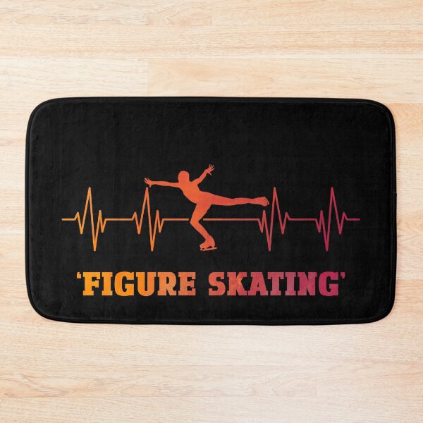 Item preview, Figure Skating Heartbeat  - Heartbeat figure skating for winter sports designed and sold by YerrouDesing.