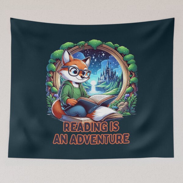 Item preview, Enchanted Storytime Fox designed and sold by RuyaFab.