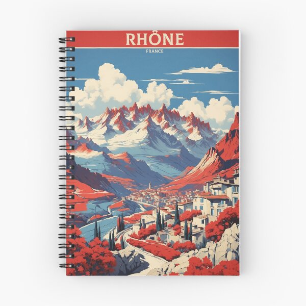 Item preview, Rhone France Vintage Poster Tourism designed and sold by TravelersGems.