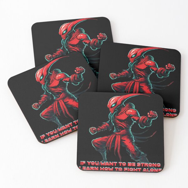 Item preview, IF YOU WANT TO BE STRONG LEARN HOW TO FIGHT ALONE designed and sold by La Loca.