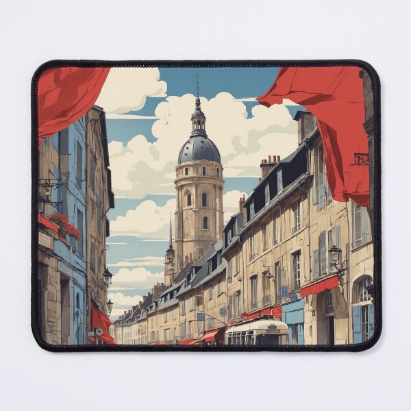 Item preview, Rennes France Vintage Poster Tourism designed and sold by TravelersGems.