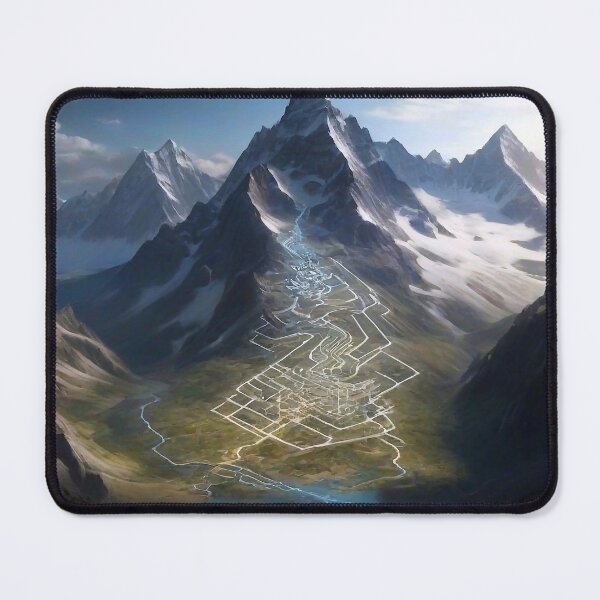 Item preview, Mysterious mountain trails designed and sold by M-Y-A-R-T-.