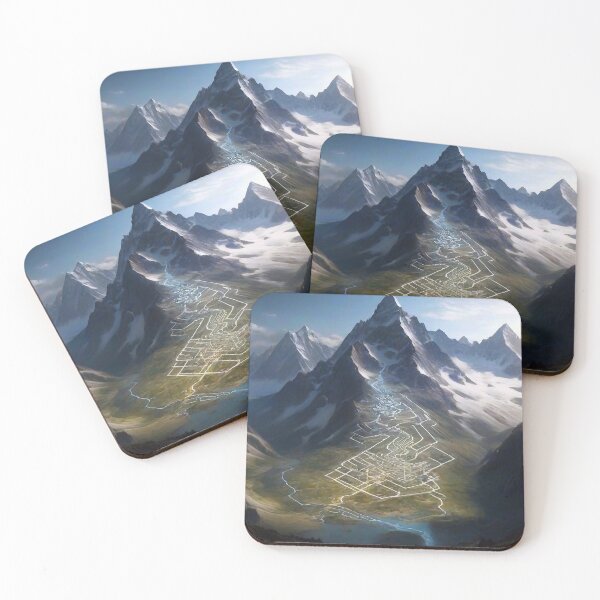 Item preview, Mysterious mountain trails designed and sold by M-Y-A-R-T-.