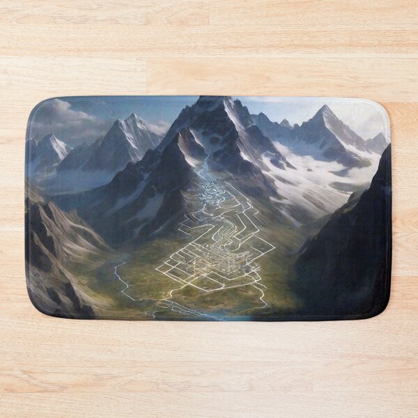 Item preview, Mysterious mountain trails designed and sold by M-Y-A-R-T-.