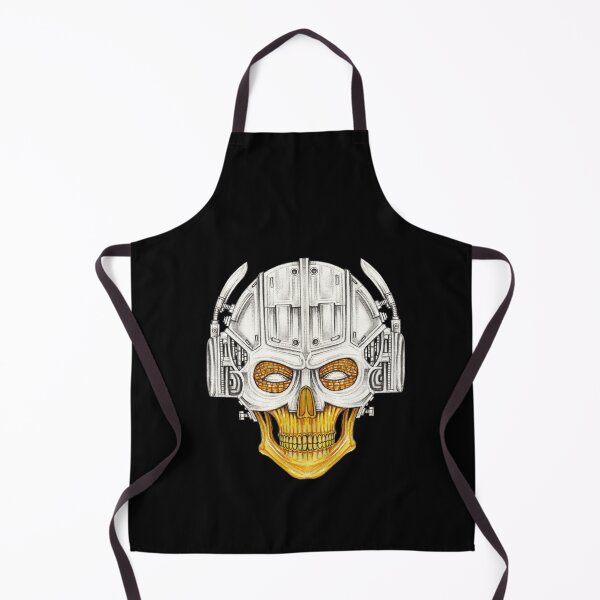 Item preview, Skull headphones cyberpunk futuristic. designed and sold by Jiwsurreal.