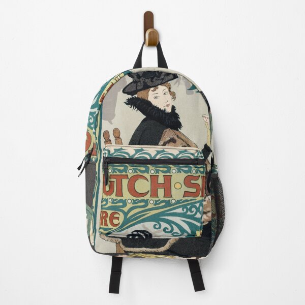 Item preview, Dutch skate cocoa, vintage poster, art nouveau designed and sold by Mauswohn.