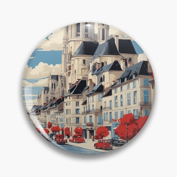 Item preview, Picardy France Vintage Poster Tourism designed and sold by TravelersGems.