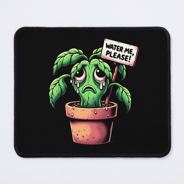 Item preview, Plant Water Reminder Thirsty Plant Cute And Funny Gifts designed and sold by BadhbhArt.