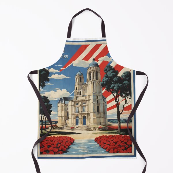 Item preview, Poitou Charentes France Vintage Poster Tourism designed and sold by TravelersGems.