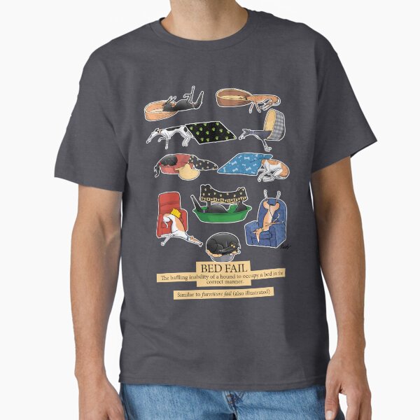 Item preview, Greyhound Glossary: Bed Fail. A Redbubble exclusive design designed and sold by RichSkipworth.