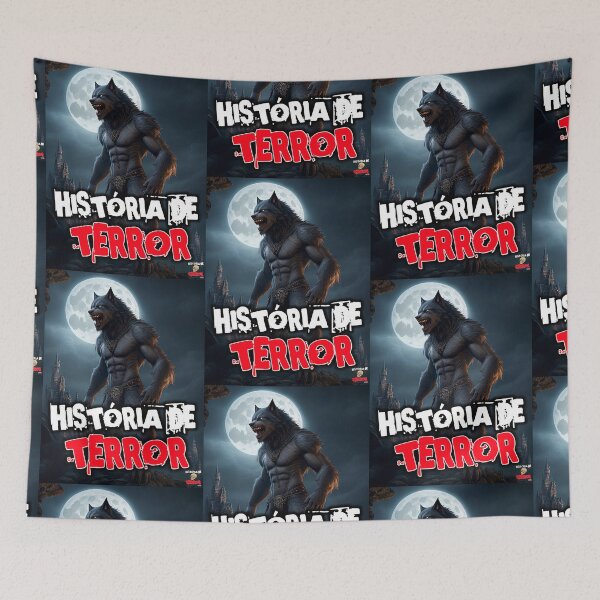 Item preview, werewolf in the full moon designed and sold by Fábio  Santos.