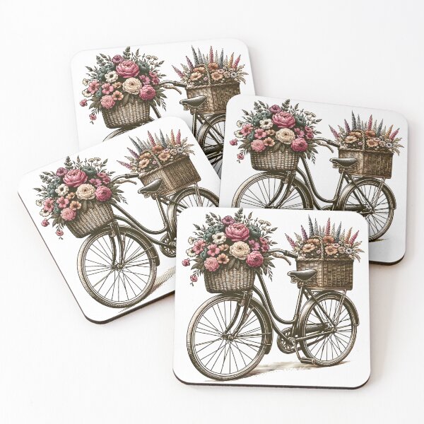 Item preview, "Rustic Bicycle Bloom" designed and sold by APARTAI EU.