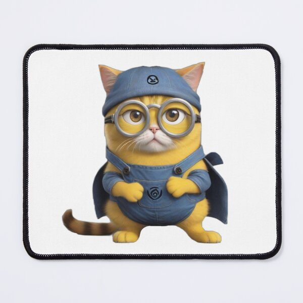 Item preview, Cat Dressed As A Minion designed and sold by pinksunsets.