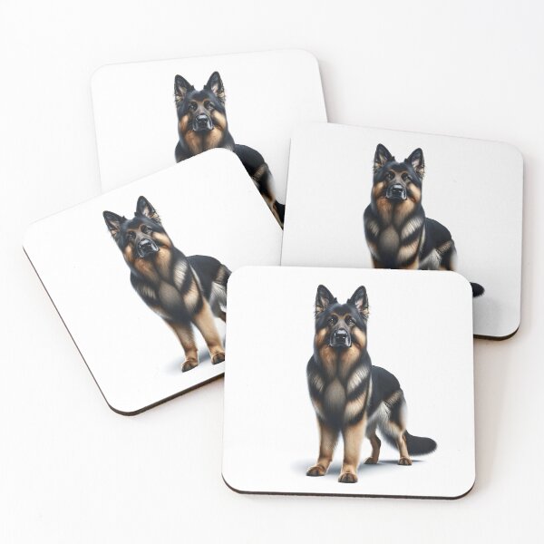 Item preview, Intrepid German Shepherd | Noble Guard Dog Portrait designed and sold by TheMostLikely.