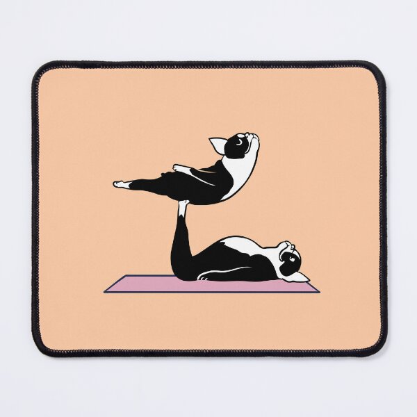 Item preview, AcroYoga Boston Terrier designed and sold by Huebucket.