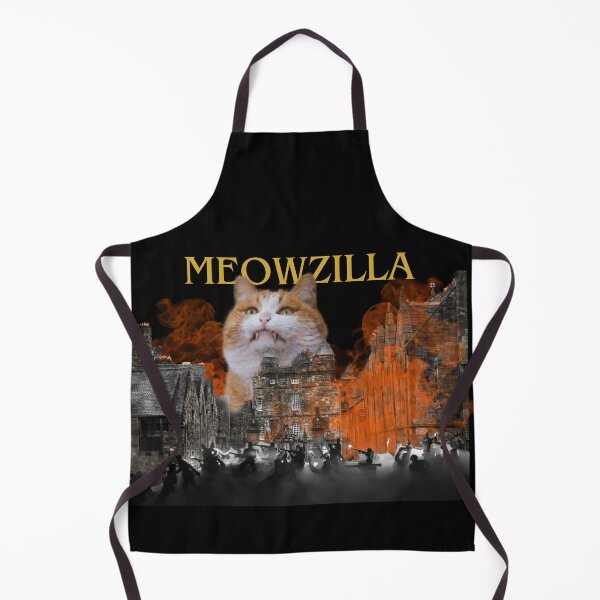 Item preview, Meowzilla, the destroyer monster, her best job is destroying furniture and various household items, catzilla designed and sold by attakorn.
