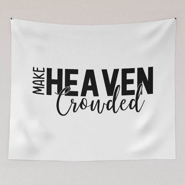 Item preview, Make Heaven Crowded designed and sold by Hairball-Pets.