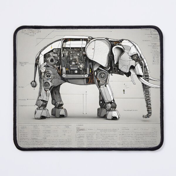 Item preview, Robot Elephant 1 Specification designed and sold by FeatheredWolf.