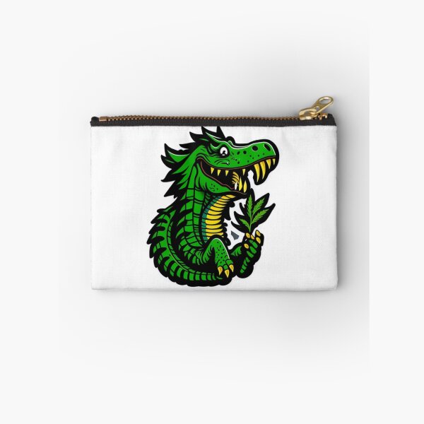 Item preview, Green Angry Crocodile  designed and sold by pinksunsets.
