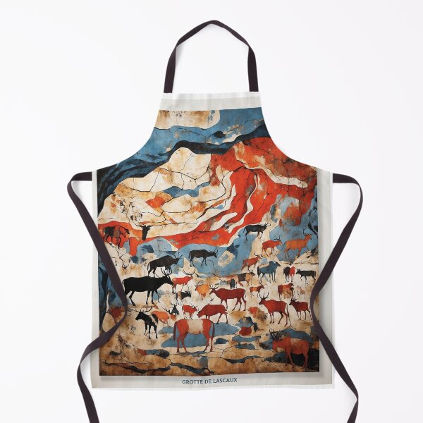 Item preview, Grotte de lascaux France Vintage Poster Tourism 3 designed and sold by TravelersGems.