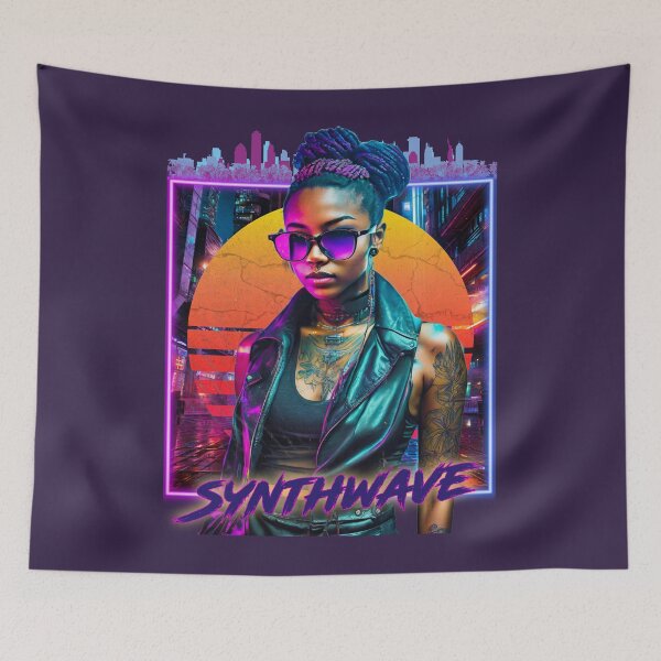 Item preview, Synthwave Vibes designed and sold by Pixelfunk.