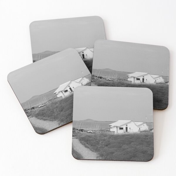 Item preview, Yacht Club at Rosses Point Sligo bw designed and sold by eddiebarronshop.