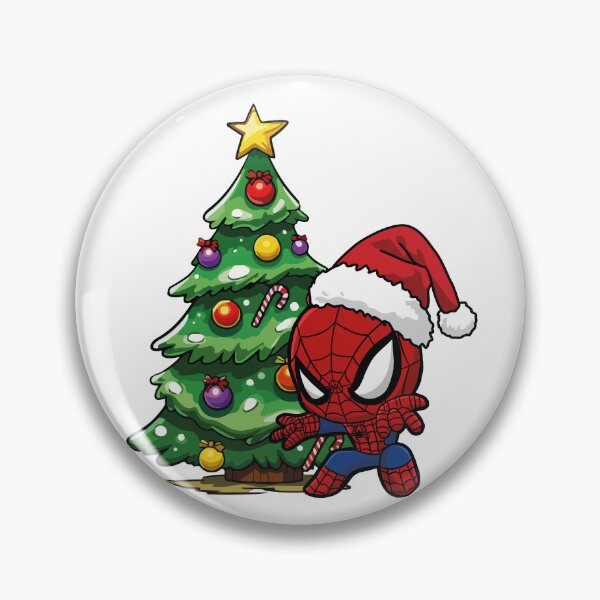 Item preview, Spidey Christmas - Santa Hat Spidey  designed and sold by CRAZY SHIRT DESIGNER.