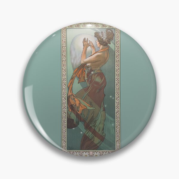 Item preview, The Pole star (north star) , by Alphonse Mucha. HIGH DEFINITION designed and sold by MINDTHECHERRY.