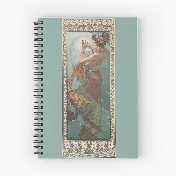Item preview, La estrella polar (estrella del norte), de Alphonse Mucha. ALTA DEFINICIÓN designed and sold by MINDTHECHERRY.