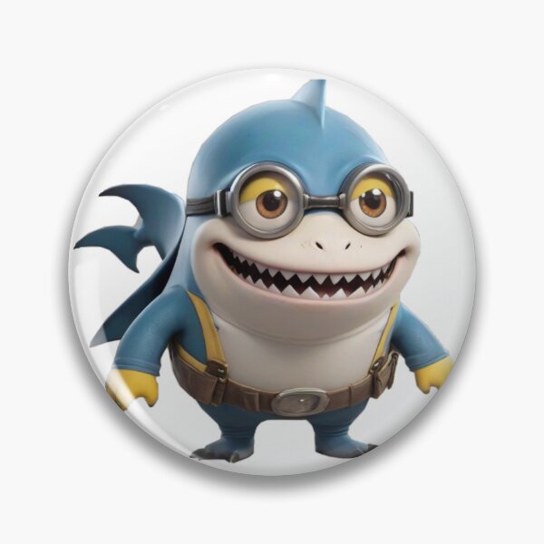 Item preview, Shark Dressed As A Minion designed and sold by pinksunsets.