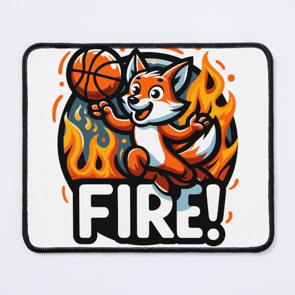 Item preview, Funny Fox Basketball Player designed and sold by FRUU-design.