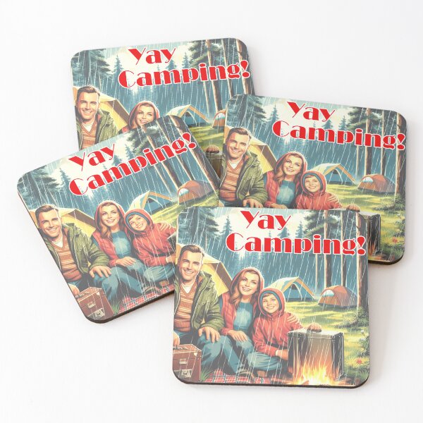 Item preview, Yay Camping In The Rain designed and sold by Esskay Designs.