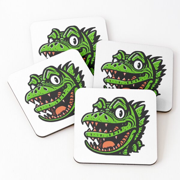 Item preview, Green Silly Crocodile  designed and sold by pinksunsets.