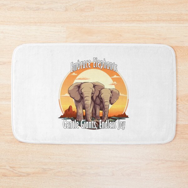 Item preview, Gentle Giants Endless Joy Of Elephants designed and sold by NeavesPhoto.