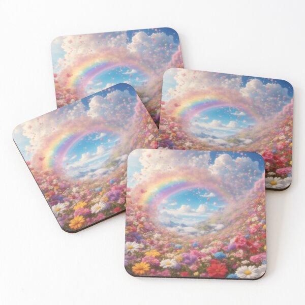 Item preview, Rainbow Floral Haven designed and sold by Neranchara.
